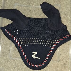 Navy Blue Horse Fly Bonnet